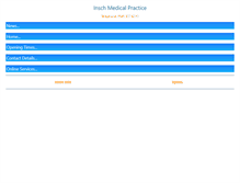 Tablet Screenshot of inschmedicalpractice.co.uk